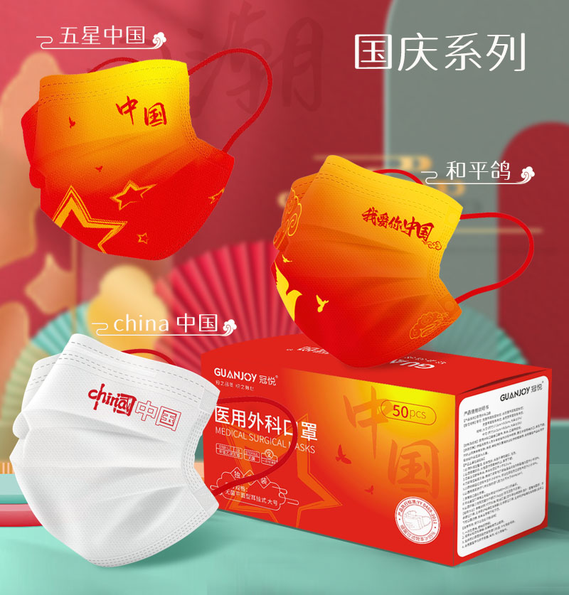 慶國(guó)慶，思源醫(yī)療特推出新款外科口罩！